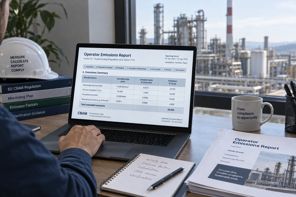 Operator&rsquo;s Emissions Report